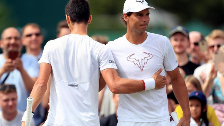 Novak Djokovic y Rafa Nadal | Mike Egerton/PA Wire/dpa - Archivo ep novak djokovic y rafa nadal
