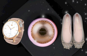 ep reloj button watch tratamiento mascarilla inteligente ufo de foreo y manoletinas de pretty