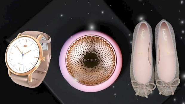 ep reloj button watch tratamiento mascarilla inteligente ufo de foreo y manoletinas de pretty