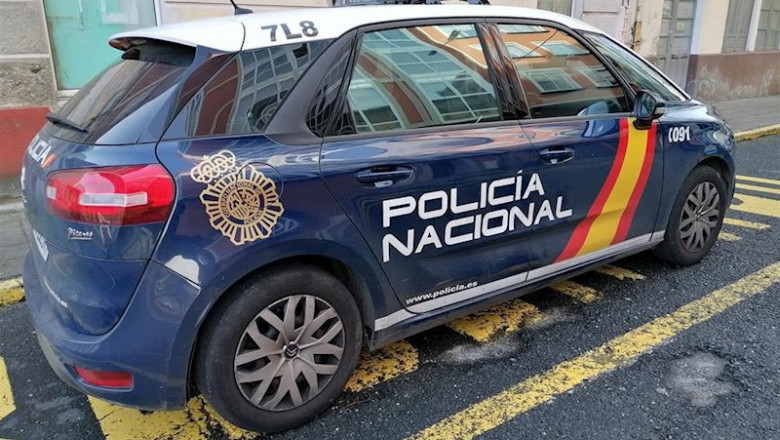 ep un vehiculo de la policia nacional
