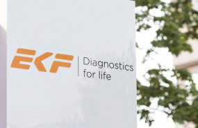 dl ekf diagnostics holdings aim laboratory reagent point of care diagnostic materials supplier medical pharmaceutical healthcare logo dl ekf diagnostics holdings aim laboratory reagent point of care diagnostic materials supplier medical pharmaceutical healthcare logo