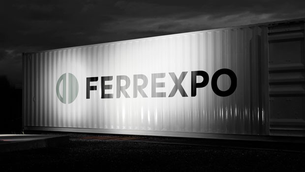 dl ferrexpo mining miner mines resources materials train rail freight car ftse 250 2