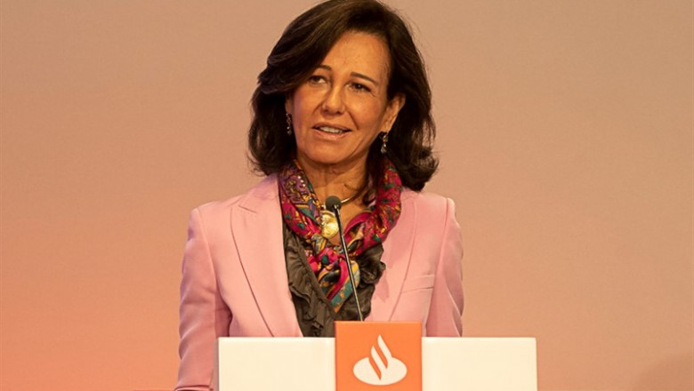 Ana Botín, presidenta de Santander. | SANTANDER - Archivo ep ana botin pidelos politicospactouna agenda reformista e impulsarcohesion social