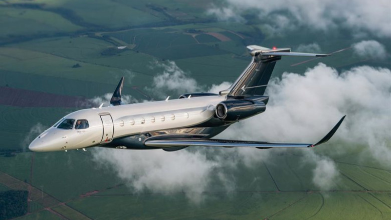 Archivo - Aeronave del fabricante brasileño Embraer. | EMBRAER - Archivo ep archivo aeronave del fabricante brasileno embraer