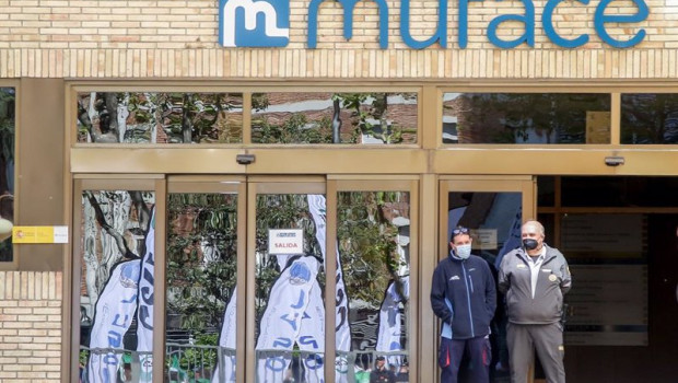 ep archivo edificio de muface durante la protesta de funcionarios contra los recortes que han ep archivo edificio de muface durante la protesta de funcionarios contra los recortes que han