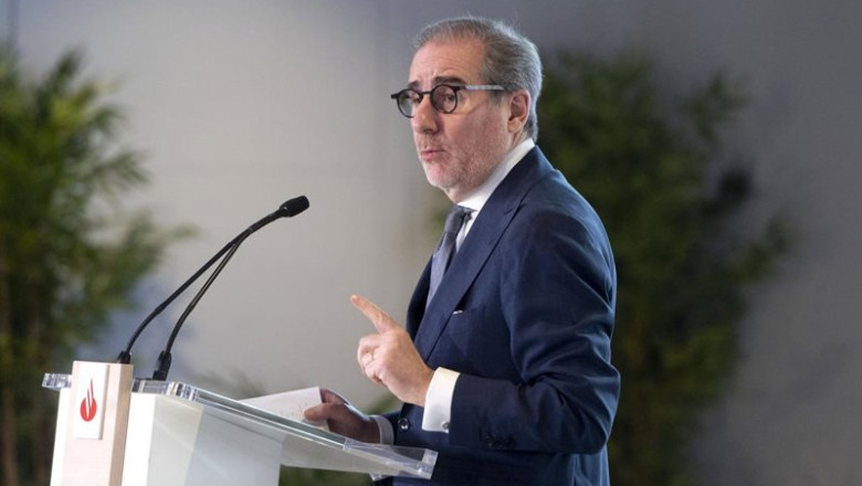 El consejero delegado de Banco Santander, Héctor Grisi, a 24 de julio de 2024, en la sede del banco en Boadilla del Monte, Madrid (España). | Alberto Ortega - Europa Press - Archivo ep archivo el consejero delegado de banco santander hector grisi a 24 de julio de 2024 en la sede