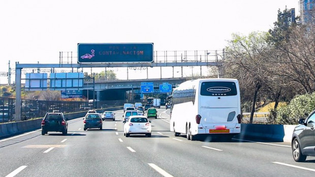 ep archivo   imagen de la carretera m30 en madrid