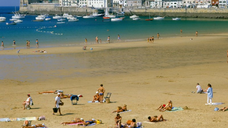 ep archivo playa de la concha pais vasco ep archivo playa de la concha pais vasco