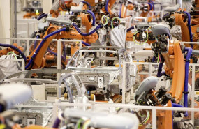 ep archivo   robots en la planta de volkswagen en emden