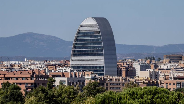 ep archivo   sede del bbva en madrid espana