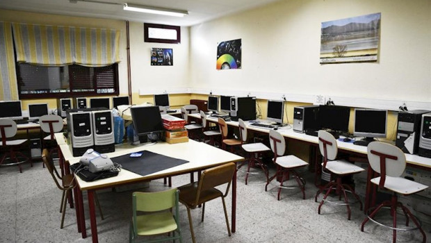 ep aula de informatica de un colegio publico de madrid