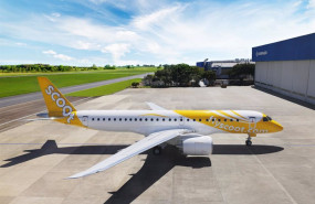 ep azorra entrega el primer avion embraer e190 e2 a scoot