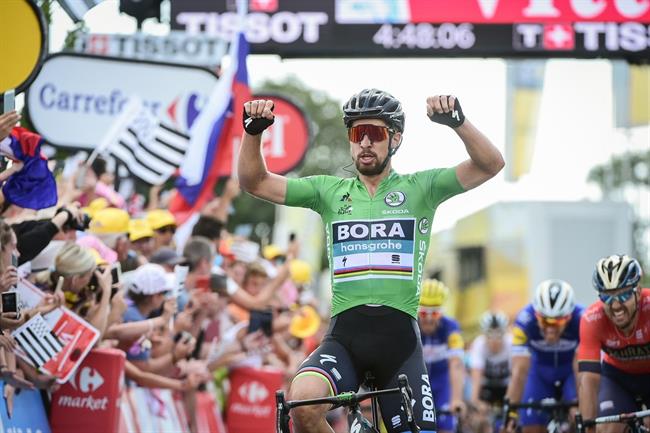 El ciclista eslovaco Peter Sagan (Bora), ganador de la quinta etapa del Tour | A.S.O/LE TOUR DE FRANCE ep ciclista eslovaco peter sagan bora ganadorla quinta etapatour