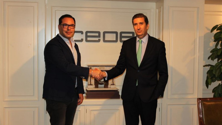 ep cofundadorcoceowoonivers antonio cantalapiedra ydirectordepartamentoempresasorganizacionesla ceoe javier calderon
