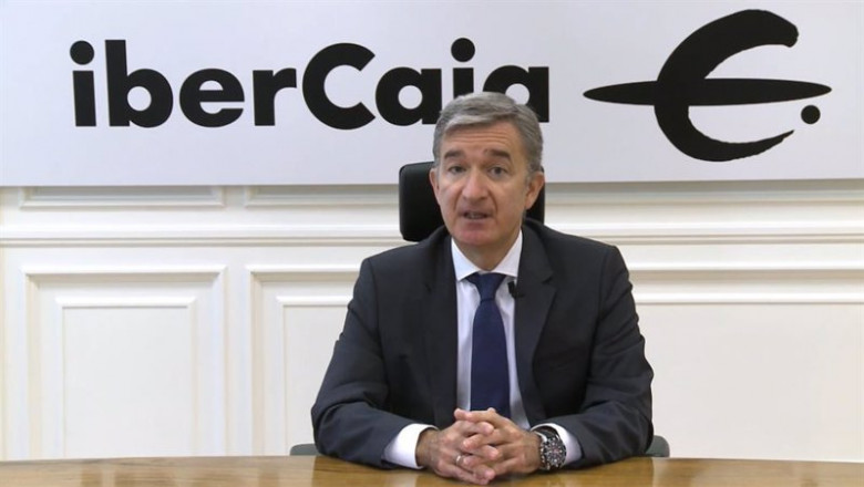 El consejero delegado de Ibercaja Banco, Víctor Iglesias, en la VI edición de la jornada planes de pensiones en España organizada por Cinco Días. | EUROPA PRESS ep el consejero delegado de ibercaja banco victor iglesias en la vi edicion de la jornada planes de