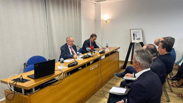 ep el presidente de la camara de comercio jose luis bonet durante su participacion en el curso de la