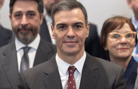 ep el presidente del gobierno pedro sanchez c a su llegada a la inauguracion de genera 2024 en ifema