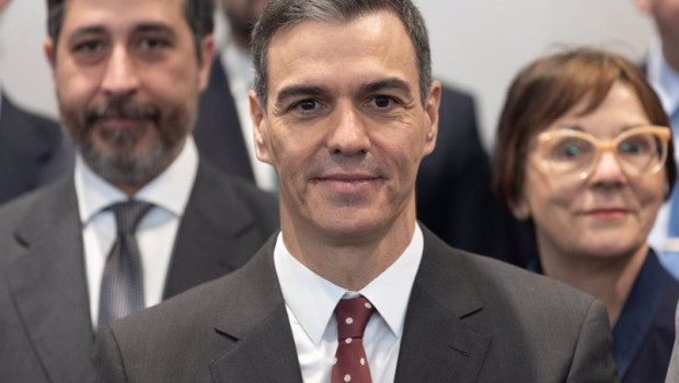 ep el presidente del gobierno pedro sanchez c a su llegada a la inauguracion de genera 2024 en ifema