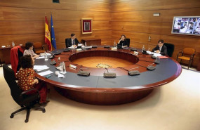 ep el presidente del gobierno pedro sanchez preside el consejo de ministros extraordinario del