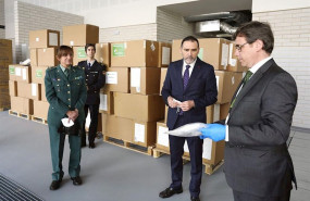 ep iberdrola dona al ministerio de interior material sanitario contra el coronavirus
