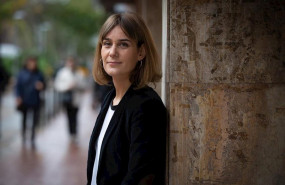 ep jessica albiach coordinadora nacional de los comuns y lider de catecp en el parlament en una