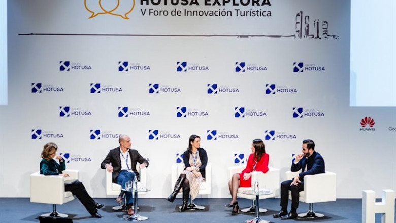 La ministra de Industria, Comercio y Turismo, Reyes Maroto inaugura la VI edición del Foro Hotusa Explora | HOTUSA ep la ministra de industria comercio y turismo reyes maroto inaugura la vi edicion del foro hotusa