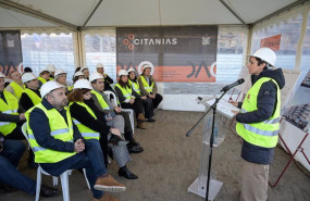 ep la ministra de vivienda y agenda urbana isabel rodriguez interviene durante su visita a las obras