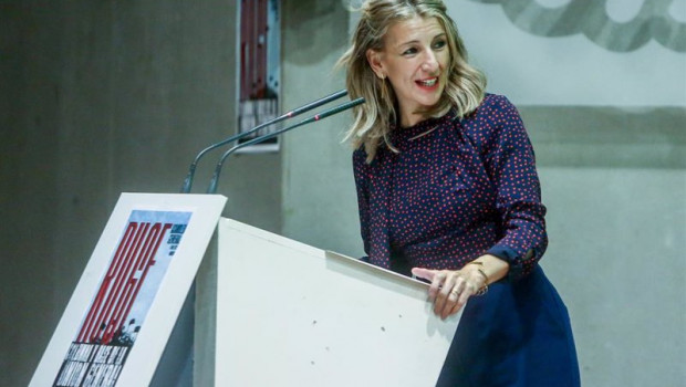 ep la vicepresidenta segunda y ministra de trabajo y economia social yolanda diaz durante la