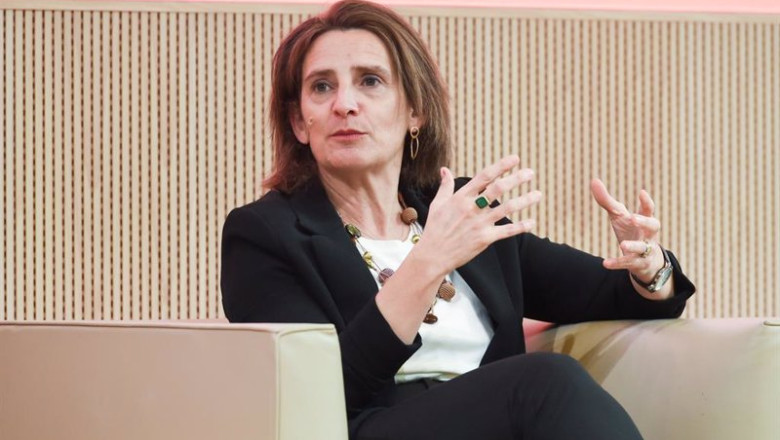 ep la vicepresidenta y ministra para la transicion ecologica y reto demografico teresa ribera ep la vicepresidenta y ministra para la transicion ecologica y reto demografico teresa ribera