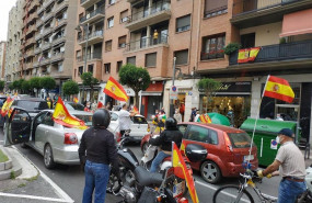ep manifestacion de vox en logrono contra la gestion del gobierno contra el covid-19