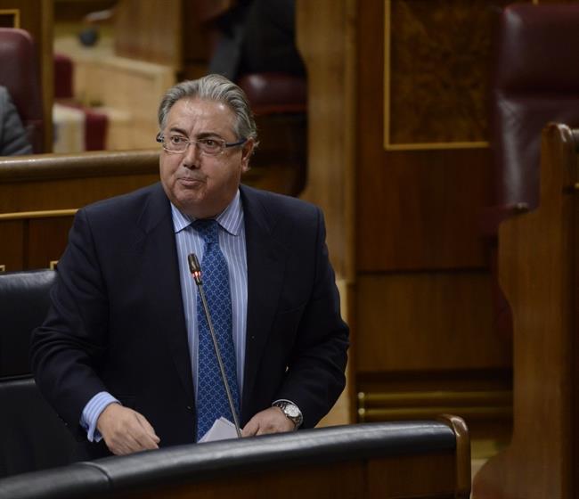 El ministro Juan Ignacio Zoido, en la sesión de control | EUROPA PRESS ep ministro juan ignacio zoido ensesioncontrol 20180221111102
