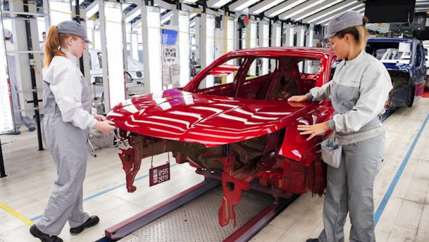 ep operarios de pintura de la planta de psa peugeot citron en vigo