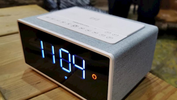 ep smart speaker wake up altavoz inteligente con funcion de radio-despertador y alexa de energy