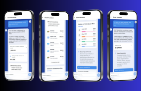 mock up smart assistant mobile 
