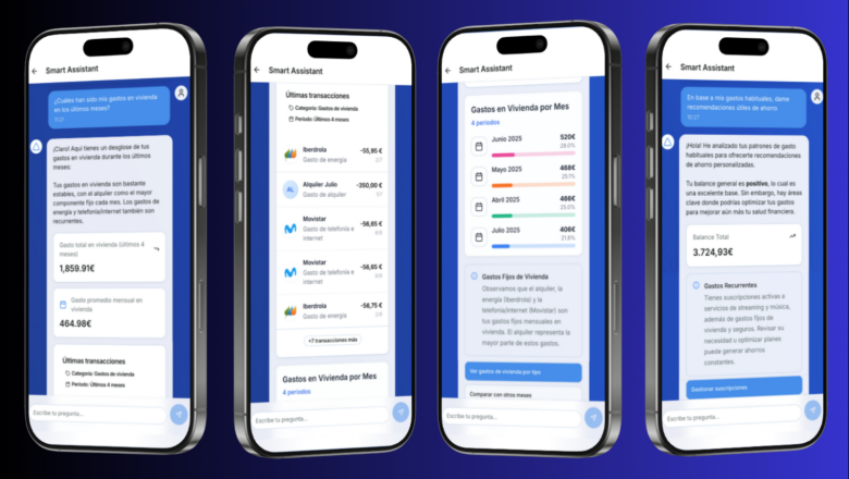 mock up smart assistant mobile 