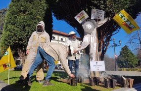ep apicultores se concentran ante delegacion de gobierno