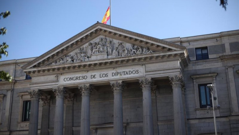 ep archivo   fachada del congreso de los diputados madrid espana a 27 de mayo de 2020