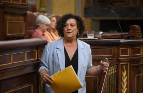 ep archivo   la diputada de erc pilar vallugera durante una sesion plenaria extraordinaria en el
