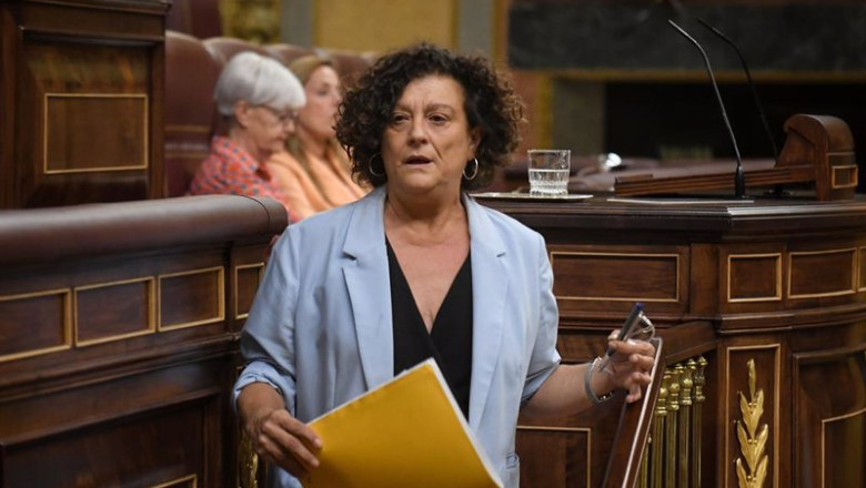 Archivo - La diputada de ERC Pilar Vallugera, durante una sesión plenaria extraordinaria, en el Congreso de los Diputados, a 23 de julio de 2024, en Madrid (España). | Fernando Sánchez - Europa Press - Archivo ep archivo la diputada de erc pilar vallugera durante una sesion plenaria extraordinaria en el