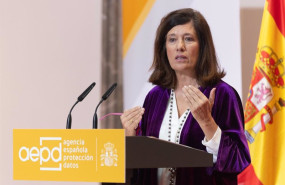 ep archivo   la directora de la agencia espanola de proteccion de datos aepd mar espana marti