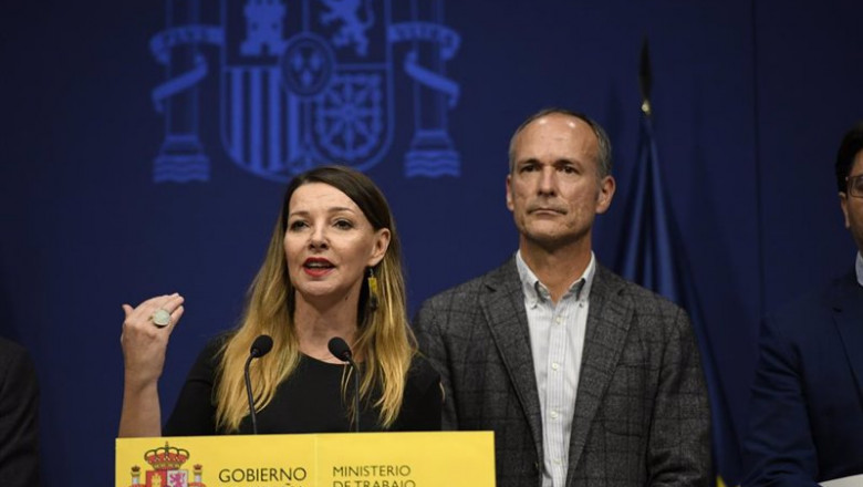 ep archivo - la secretaria general de la union de autonomos utae maria jose landaburu junto al