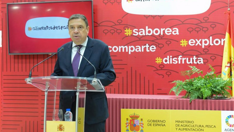 ep archivo   planas inaugura la feria fruit attraction 2019