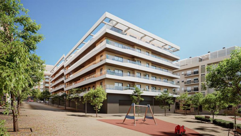 ep archivo   render de una promocion de neinor homes en paterna