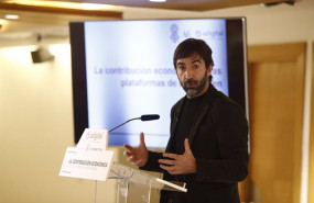 ep el director general de adigital jose luis zimmerman interviene en el encuentro informativo la