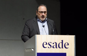 ep el director general de telefonica este jose manuel casas en una conferencia en esade el 8 de