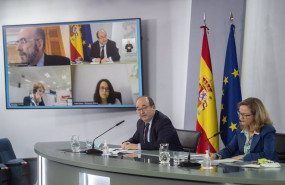 ep el ministro de politica territorial y funcion publica miquel iceta y la vicepresidenta segunda y ep el ministro de politica territorial y funcion publica miquel iceta y la vicepresidenta segunda y