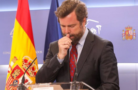 ep el portavoz de vox en el congreso ivan espinosa de los monteros interviene en una rueda posterior