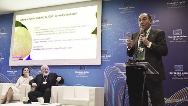 ep el presidente de iberdrola ignacio sanchez galan el vicepresidente ejecutivo de la comision