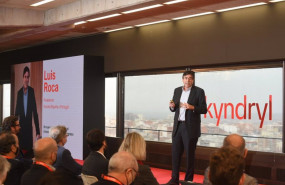 ep el presidente de kyndryl en espana y portugal luis roca durante la presentacion de la estrategia
