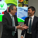 ep el presidente de vidrala raul gomez d y el ceo de vidrala carlos delclaux i durante un encuentro